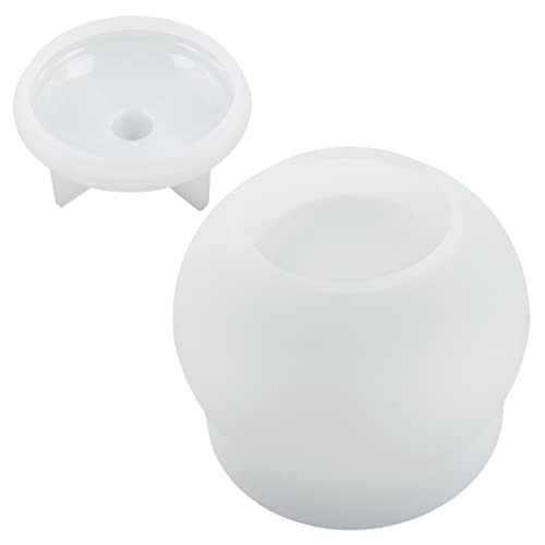 Homoyoyo Kleiner Schmucktopf Gießform für DIY Vielseitige Harzform zur Herstellung von Aufbewahrungstöpfen mit Dekorativen Füllstoffen Einfach zu Reinigen Verwenden von Homoyoyo
