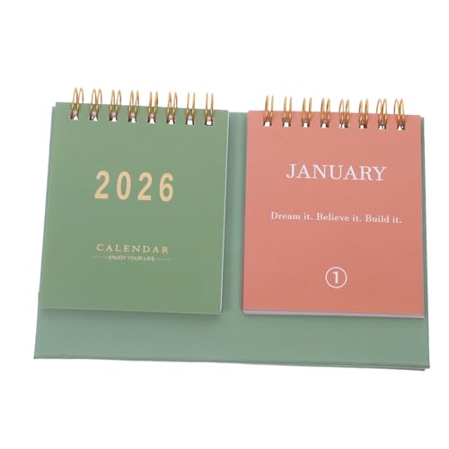 Homoyoyo Kleiner Schreibtischkalender mit stabilem Flip-Mechanismus Handlich Platzsparend Memo-Notizblock Tägliche und Monatliche Planung für Büro und Zuhause Homoyoyo Kleiner Schreibtischkalender mit stabilem Flip-Mechanismus Handlich Platzsparend Memo-Notizblock Tägliche und Monatliche Planung für Büro und Zuhause von Homoyoyo