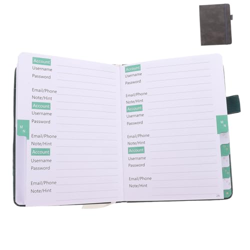 Homoyoyo Kleines Portables mit Strapazierfähigem Einband Handlicher Adress Organizer zum Eintragen von Namen Telefonnummern und Adressen Praktisches Mini Notizbuch für Büro und Unterwegs von Homoyoyo