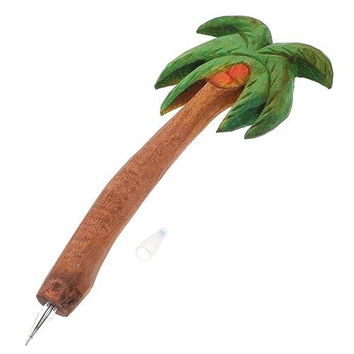 Homoyoyo Kokosnussbaumholz Kugelschreiber Vintage Holzstift Für Schule Und Büro Nachhaltiger Handgefertigter Schreibgerät Natürlichem Design von Homoyoyo