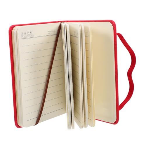 Homoyoyo Kompaktes Pocket Notebook Rot Kleines Leichtes Notizbuch für Büro Schule Alltag Handliches Schreibblock Eleganter Planer für To Do Listen und Notizen Homoyoyo Kompaktes Pocket Notebook Rot Kleines Leichtes Notizbuch für Büro Schule Alltag Handliches Schreibblock Eleganter Planer für To Do Listen und Notizen von Homoyoyo
