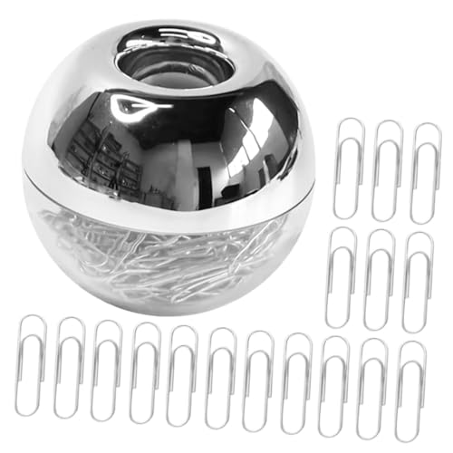 Homoyoyo Kreative Kleine Büroklammern aus Metall Praktische Silberne Paper Clips für Notizen Fotos Akten und Scrapbooks Langlebig und Vielseitig für Büro und Schule von Homoyoyo