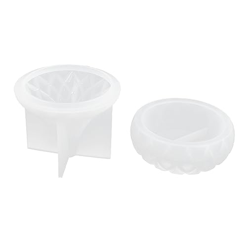 Homoyoyo Kreative Silikon Organizer Box Gießform für Epoxidharz DIY Desktop Aufbewahrung Umweltfreundlich Einfach zu Bedienen Vielseitig für Schmuck Kosmetik und Bastelprojekte von Homoyoyo