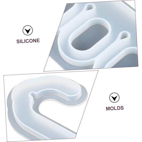 Homoyoyo Kreative Silikonform für DIY Kleiderbügel Hakenform Ringe Leichtes Wiederverwendbares Gießform Herstellung von Praktischen Aufhängern für Handwerksprojekte Homoyoyo Kreative Silikonform für DIY Kleiderbügel Hakenform Ringe Leichtes Wiederverwendbares Gießform Herstellung von Praktischen Aufhängern für Handwerksprojekte von Homoyoyo