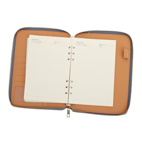 Homoyoyo Kreatives Notizbuch mit Reißverschluss Business Notepad für Tägliches Schreiben Leicht und Elegant für Studenten und Geschäftsreisende Sanftem Blau Homoyoyo Kreatives Notizbuch mit Reißverschluss Business Notepad für Tägliches Schreiben Leicht und Elegant für Studenten und Geschäftsreisende Sanftem Blau von Homoyoyo