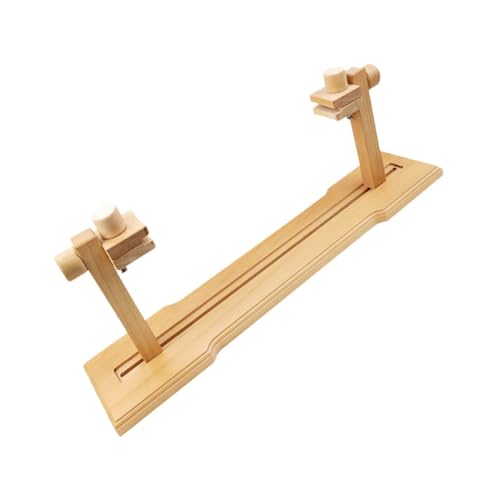 Homoyoyo Kreuzstich Stickrahmen Stand Buchenholz Verstellbarer Tisch Stickständer für Handarbeit Drehbarer Stickrahmen Halter Multifunktionales Nähwerkzeug Homoyoyo Kreuzstich Stickrahmen Stand Buchenholz Verstellbarer Tisch Stickständer für Handarbeit Drehbarer Stickrahmen Halter Multifunktionales Nähwerkzeug von Homoyoyo