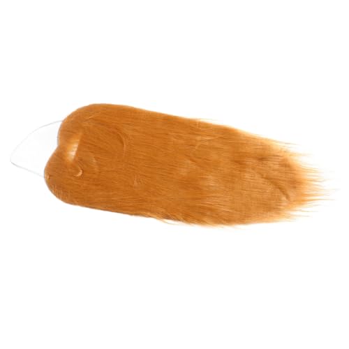 Homoyoyo Künstlicher Bart Halloween-bart Für Männer Bart Make-up Kostüm Gesichtsbehaarung Schnurrbart-kostüm Bart Gefälscht Falscher Schnurrbart Langer Bart Falscher Bart Plüschstoffe Brown von Homoyoyo
