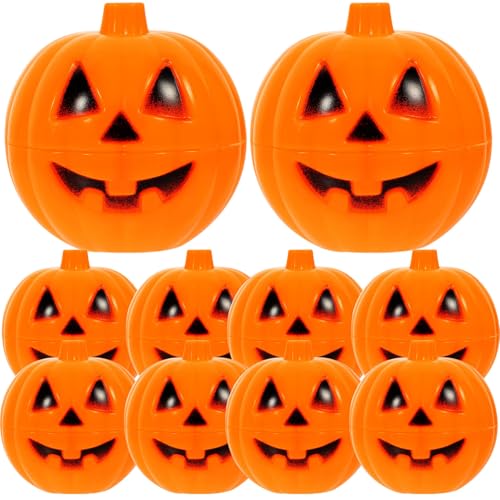 Homoyoyo Kürbisförmige Süßigkeiten Aufbewahrungsboxen Für Halloween - 12 Stück Mini Behälter Für Partys - Ideal Für Kleine Snacks Und Festliche Dekoration Für Unvergessliche Homoyoyo Kürbisförmige Süßigkeiten Aufbewahrungsboxen Für Halloween - 12 Stück Mini Behälter Für Partys - Ideal Für Kleine Snacks Und Festliche Dekoration Für Unvergessliche von Homoyoyo