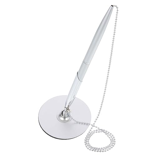 Homoyoyo Kugelschreiber mit Kette Edelstahl Vertikales Tischdesign Für Büro Hotel Bank Glattes Schreiben Leicht Nachfüllbar Multifunktions Schreibstift Business Signierstift Homoyoyo Kugelschreiber mit Kette Edelstahl Vertikales Tischdesign Für Büro Hotel Bank Glattes Schreiben Leicht Nachfüllbar Multifunktions Schreibstift Business Signierstift von Homoyoyo