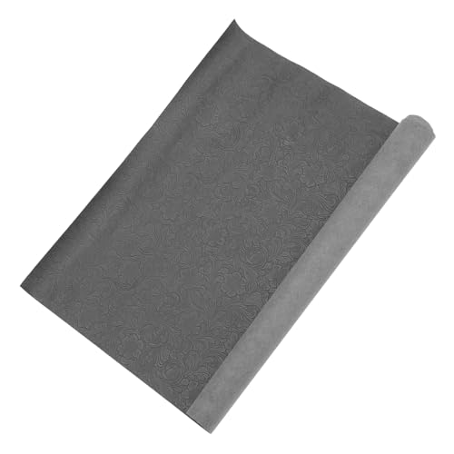 Homoyoyo Kunstleder Blatt mit Geometrischem Reliefmuster Glänzend Schwarzes DIY Bastelmaterial für Handarbeiten Taschen Schmuck Haaraccessoires Vielseitige Lederstreifen für Kreative Homoyoyo Kunstleder Blatt mit Geometrischem Reliefmuster Glänzend Schwarzes DIY Bastelmaterial für Handarbeiten Taschen Schmuck Haaraccessoires Vielseitige Lederstreifen für Kreative von Homoyoyo