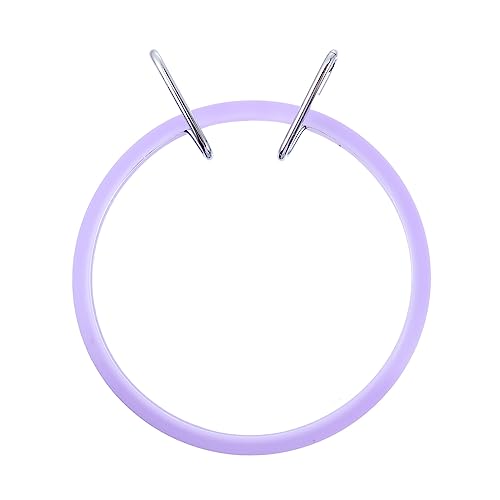 Homoyoyo Kunststoff Stickrahmen für DIY Stickerei Kleiner Stickring für Kreuzstich Handwerkliche Dekoration und Einfache Handhabung für Anfänger und Bastelliebhaber von Homoyoyo