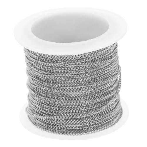 Homoyoyo Kupferkette Schmuckherstellung DIY Zubehör Halbglänzende Langlebige Schmuckkette für Armband und Halskette Polierte Oberfläche Farbbeständig Sicher und Hautfreundlich Homoyoyo Kupferkette Schmuckherstellung DIY Zubehör Halbglänzende Langlebige Schmuckkette für Armband und Halskette Polierte Oberfläche Farbbeständig Sicher und Hautfreundlich von Homoyoyo