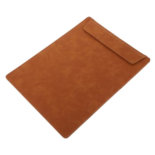 Homoyoyo Leder Klemmbrett mit Magnetverschluss Vielseitige Schreibunterlage für Büro und Konferenzen zur Organisation von Dokumenten und Notizen Braun Homoyoyo Leder Klemmbrett mit Magnetverschluss Vielseitige Schreibunterlage für Büro und Konferenzen zur Organisation von Dokumenten und Notizen Braun von Homoyoyo