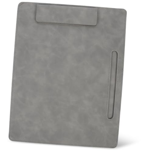Homoyoyo Leichtes Tragbares Klemmbrett mit Clip Praktischer Dokumentenorganizer für Büro und Schule Kompakte Mappe aus Kunststoff Sicheres Halten von Papieren für Professionelle von Homoyoyo