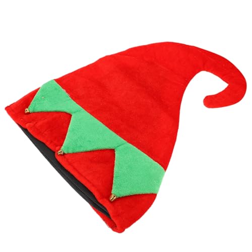 Homoyoyo Lustige Weihnachtsmütze für Erwachsene und Damen Weiches Party Kostüm Accessoire Tragbar und Bequem Weihnachtsfeier Foto Requisit Kreatives Design für Unvergessliche von Homoyoyo