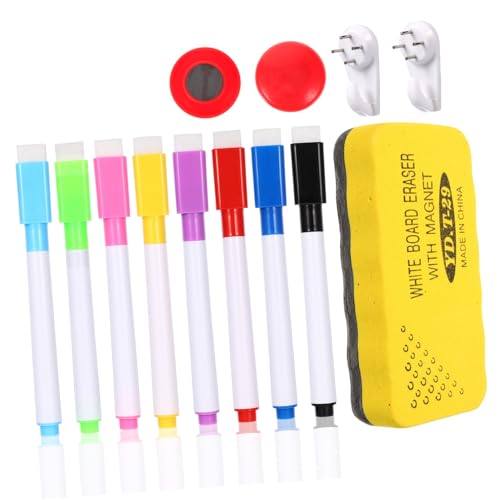 Homoyoyo Magnetisches Whiteboard Zubehör Bunte Stifte Magnete Haken Radiergummi Langlebig für Büro Schule Magnettafel Pinnwand Organisation Homoyoyo Magnetisches Whiteboard Zubehör Bunte Stifte Magnete Haken Radiergummi Langlebig für Büro Schule Magnettafel Pinnwand Organisation von Homoyoyo