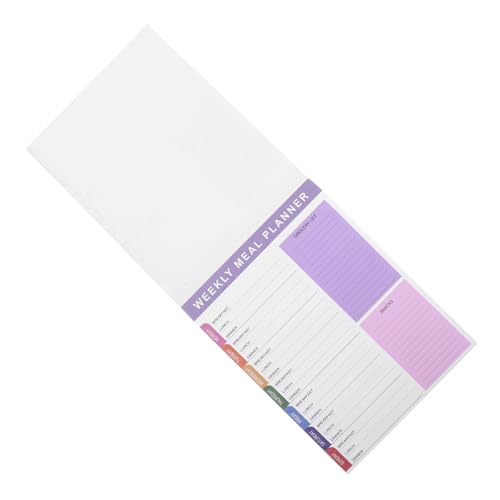 Homoyoyo Mahlzeitenrezeptplan Tagesplaner Notizblock Ernährungstagebuch Kühlschrank Einkaufsliste Planer zu tun rosa notizbuch Einkaufsliste für den Kühlschrank Tagesablauf Aufgabe Papier Homoyoyo Mahlzeitenrezeptplan Tagesplaner Notizblock Ernährungstagebuch Kühlschrank Einkaufsliste Planer zu tun rosa notizbuch Einkaufsliste für den Kühlschrank Tagesablauf Aufgabe Papier von Homoyoyo