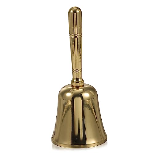Homoyoyo Messing Handglocke Mittelgroß Retro Serviceglocke mit Klarem Klang für Restaurant Hotel Küche Empfang und Kinderzeit Vielseitige Robuste Klingel aus Hochwertigem Messing Homoyoyo Messing Handglocke Mittelgroß Retro Serviceglocke mit Klarem Klang für Restaurant Hotel Küche Empfang und Kinderzeit Vielseitige Robuste Klingel aus Hochwertigem Messing von Homoyoyo