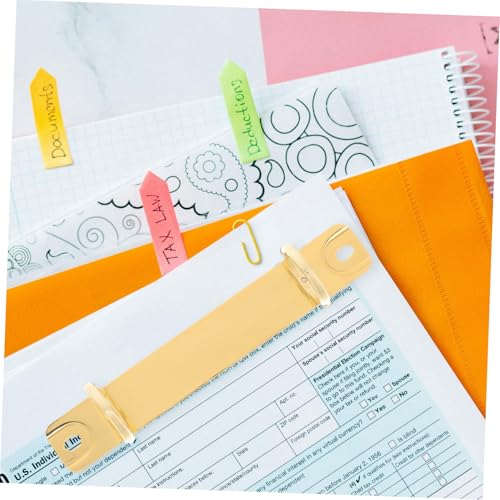 Homoyoyo Metall Binder Mechanismus Ringbuch Mechanik Abnehmbar für DIY Notizbuch Ring Binder Ersatz Kompatibel mit Loose Leaf Planer Robust und Flexibel von Homoyoyo
