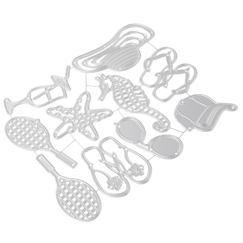Homoyoyo Metall Stanzform Strandmotive Langlebig Wiederverwendbar für DIY Bastelarbeiten Kartenherstellung Scrapbooking Präzise Schneidvorlage für Papier Fotoalbum Kreative Gestaltung Homoyoyo Metall Stanzform Strandmotive Langlebig Wiederverwendbar für DIY Bastelarbeiten Kartenherstellung Scrapbooking Präzise Schneidvorlage für Papier Fotoalbum Kreative Gestaltung von Homoyoyo