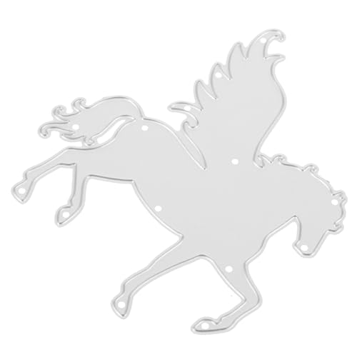 Homoyoyo Metall Stanzschablone Pferd DIY Carbonstahl Stanzform Präzise Schnittmuster für Papierkarten Basteln Scrapbooking Handstanzer Langlebig Wiederverwendbar Homoyoyo Metall Stanzschablone Pferd DIY Carbonstahl Stanzform Präzise Schnittmuster für Papierkarten Basteln Scrapbooking Handstanzer Langlebig Wiederverwendbar von Homoyoyo