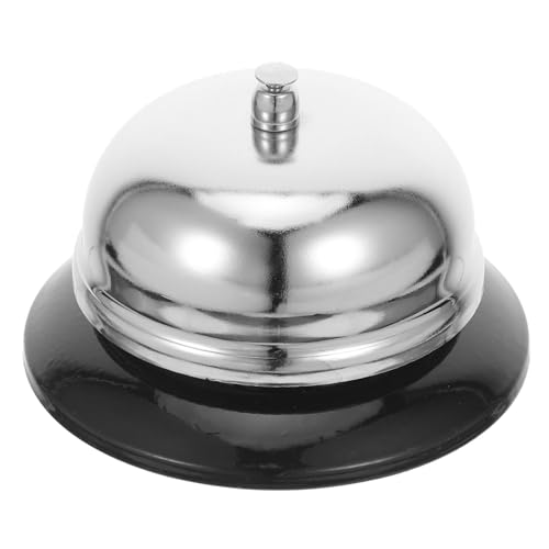 Homoyoyo Metall Tischglocke Handdruck Serviceglocke mit klarem Klang für Hotel Büro Restaurant Küche Spiel Nacht Geeignet Homoyoyo Metall Tischglocke Handdruck Serviceglocke mit klarem Klang für Hotel Büro Restaurant Küche Spiel Nacht Geeignet von Homoyoyo