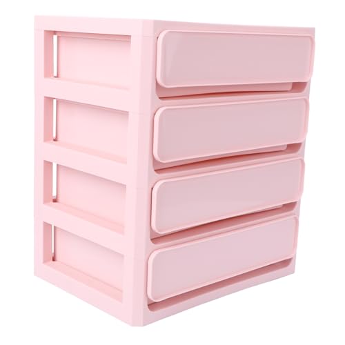 Homoyoyo Mini Aufbewahrungsbox Kunststoff Lagiger Desktop Organizer Multifunktionale Makeup und Kosmetikbox für Schlafzimmer und Schminktisch Rosa Homoyoyo Mini Aufbewahrungsbox Kunststoff Lagiger Desktop Organizer Multifunktionale Makeup und Kosmetikbox für Schlafzimmer und Schminktisch Rosa von Homoyoyo