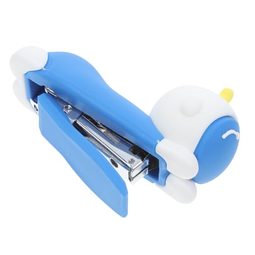 Homoyoyo Mini Hefter Astronaut Design Kleiner Tragbarer Metall Tacker für Studenten Büro und Schule Leicht und Zuverlässig mit Standard Heftklammern für Unterwegs und Desktop von Homoyoyo