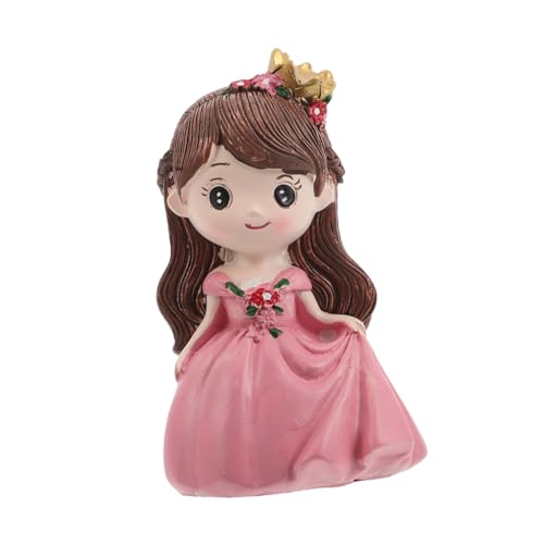Homoyoyo Mini Prinzessinnenfigur Niedliche Prinzessinnen Kuchenfigur Kleines Mädchen Für Geburtstagspartys Kuchendekoration – Kleine Mädchenskulptur Als Dekoration Für Den Tisch Zu von Homoyoyo