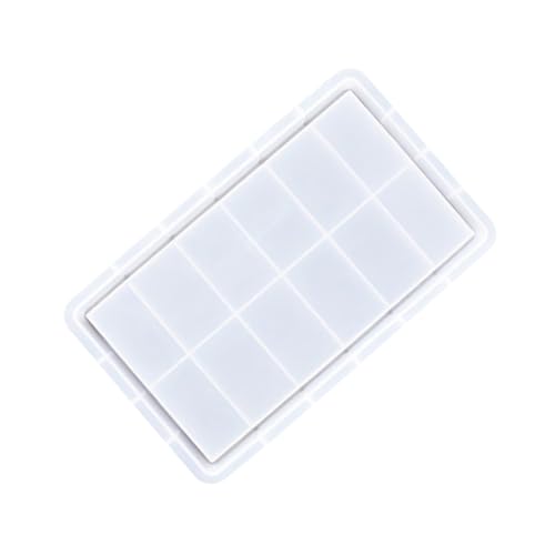 Homoyoyo Mittelgroße Silikonform für Epoxidharz Gießform mit Kante Antihaftbeschichtet und Wiederverwendbar Rechteckiges Storage Tray für DIY Obst Teetablett Herstellung Bastelzubehör Homoyoyo Mittelgroße Silikonform für Epoxidharz Gießform mit Kante Antihaftbeschichtet und Wiederverwendbar Rechteckiges Storage Tray für DIY Obst Teetablett Herstellung Bastelzubehör von Homoyoyo