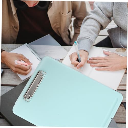 Homoyoyo Multifunktionale Aktenaufbewahrungsbox mit Clipboard Leichter Bürocontainer zur Dokumentenorganisation Tragbar und Praktisch für Büro und Schule Blau Homoyoyo Multifunktionale Aktenaufbewahrungsbox mit Clipboard Leichter Bürocontainer zur Dokumentenorganisation Tragbar und Praktisch für Büro und Schule Blau von Homoyoyo