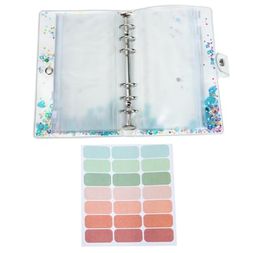 Homoyoyo Multifunktionaler Binder Geld Organizer mit PVC Zip Tasche Transparenter Haushaltsbuch Ringbuch Ordner für Bargeld Karten Budgetplanung Tragbares Notizbuch mit Fächern und Labels Homoyoyo Multifunktionaler Binder Geld Organizer mit PVC Zip Tasche Transparenter Haushaltsbuch Ringbuch Ordner für Bargeld Karten Budgetplanung Tragbares Notizbuch mit Fächern und Labels von Homoyoyo