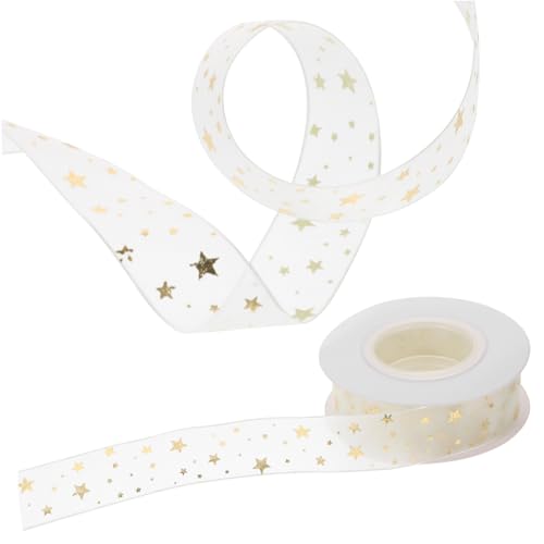 Homoyoyo Multifunktionales Geschenkband aus Hochwertigem Seidenmaterial Breit Lang Goldfarbenes Organza dekoband Glatt Langlebig für Bastelarbeiten Geschenkverpackung und Floristik Homoyoyo Multifunktionales Geschenkband aus Hochwertigem Seidenmaterial Breit Lang Goldfarbenes Organza dekoband Glatt Langlebig für Bastelarbeiten Geschenkverpackung und Floristik von Homoyoyo