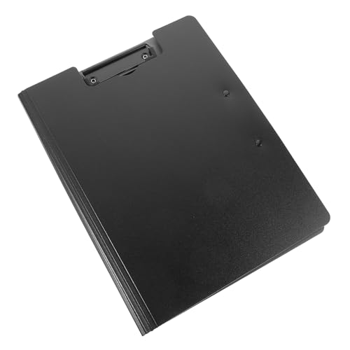Homoyoyo Multifunktions Klemmbrett mit Abdeckung Schreibboard für Büro Schule und Konferenzen zur Organisation von Dokumenten und Notizen Schwarz Homoyoyo Multifunktions Klemmbrett mit Abdeckung Schreibboard für Büro Schule und Konferenzen zur Organisation von Dokumenten und Notizen Schwarz von Homoyoyo
