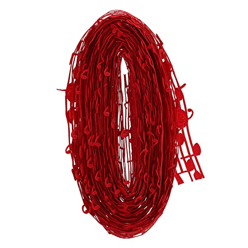 Homoyoyo Musiknoten DIY Nähband Yards Karton Satinband für Blumen und Partys Wiederverwendbar und Langlebig für Kreative Bastelprojekte von Homoyoyo