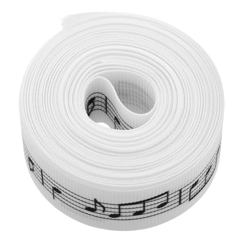 Homoyoyo Musiknoten Geschenkband Yards für Geschenkverpackung und Dekoration Verschiedene für Geburtstags und Festtagsgeschenke Ästhetisches Design Hochwertigem Satin von Homoyoyo