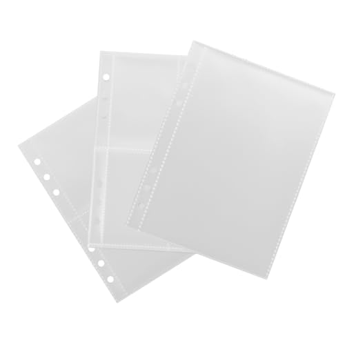 Homoyoyo Nachfüllseiten Transparent Klarsichtfolien Einseitig Fächer Sammelkarten Hüllen Binder Pocket Schutz für Fotos Postkarten Homoyoyo Nachfüllseiten Transparent Klarsichtfolien Einseitig Fächer Sammelkarten Hüllen Binder Pocket Schutz für Fotos Postkarten von Homoyoyo