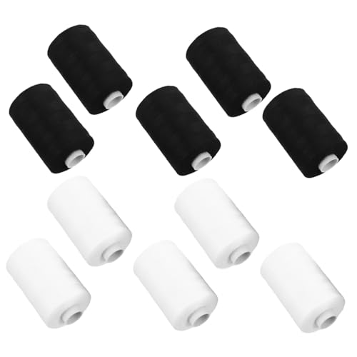 Homoyoyo Nähgarn Spulen Schwarz Weiß Polyesterfaden Handnähen und Nähmaschine Strapazierfähig Vielseitig für Anfänger und Quilten Homoyoyo Nähgarn Spulen Schwarz Weiß Polyesterfaden Handnähen und Nähmaschine Strapazierfähig Vielseitig für Anfänger und Quilten von Homoyoyo