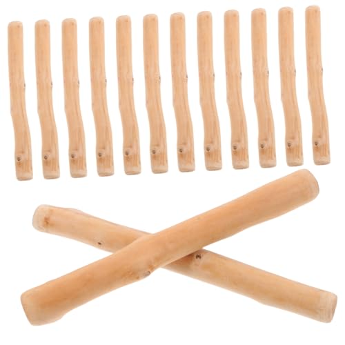 Homoyoyo Natürliche Holzstäbe für Diy Projekte Bilderrahmen und Schulprojekte Langlebiges Behandeltes Holz für Kreative Designs von Homoyoyo