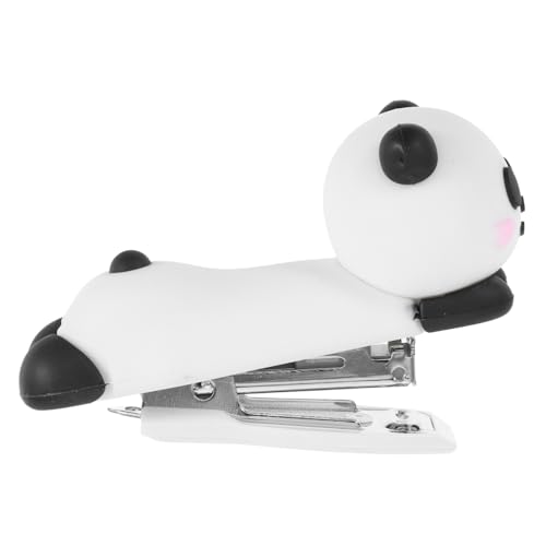 Homoyoyo Niedlicher Mini Hefter Panda Tragbarer Cartoon Hefter für Lehrer für Schreibtisch und Büro für Süßes Design für Spaß und Organisation von Homoyoyo