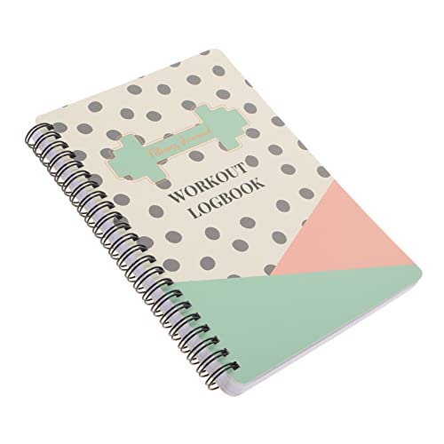 Homoyoyo Notizbuch Fitnessstudio -Trainingsbuch Übungstagebuch Fitnessplaner Fitnessentagebuch Training Logbuch Turnhalle Logbuch für Workout-Agenda-Notizblock Trainingstagebuch Papier von Homoyoyo
