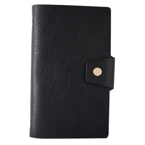 Homoyoyo Notizbuch Handliches Notizbuch für Unterwegs für Notizen To Do Listen und Organisation Schwarz Leicht und Tragbar für Büro Schule und Zuhause von Homoyoyo