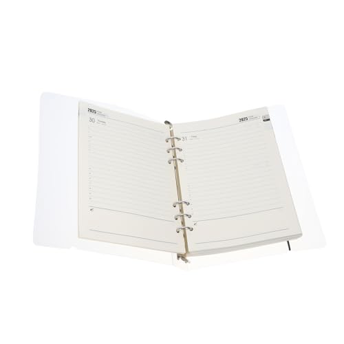 Homoyoyo Notizbuch Planer Transparent Ringbuch Leicht Tragbar Büro Kalender Tagesplaner Monatsübersicht Praktischer Organizer Für Schule Reisen Und Alltag Homoyoyo Notizbuch Planer Transparent Ringbuch Leicht Tragbar Büro Kalender Tagesplaner Monatsübersicht Praktischer Organizer Für Schule Reisen Und Alltag von Homoyoyo