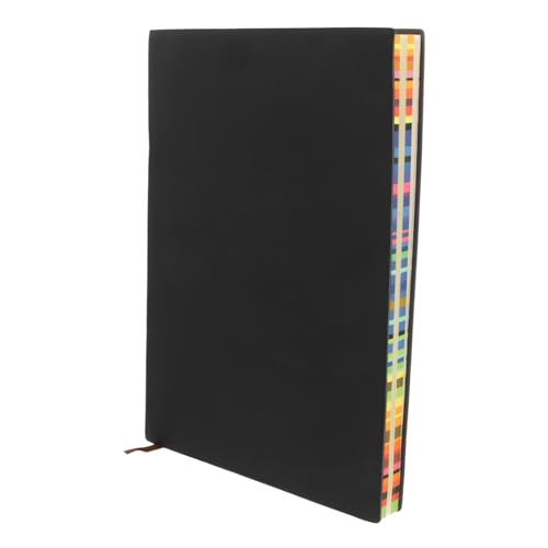 Homoyoyo Notizbuch mit Bunten Kanten Flexibles und Undatiertes Tagebuch Glattes für Flüssiges Schreiben Notizheft für Schüler Büro und Reisen Handliches Format von Homoyoyo