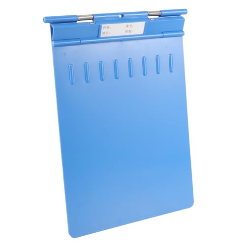 Homoyoyo Nursing Clipboard Kunststoff Aktenhalter Leicht Langlebig mit Hartplatte Blau Verstärkte Ausführung für Pflegepersonal und Patientenakten Homoyoyo Nursing Clipboard Kunststoff Aktenhalter Leicht Langlebig mit Hartplatte Blau Verstärkte Ausführung für Pflegepersonal und Patientenakten von Homoyoyo
