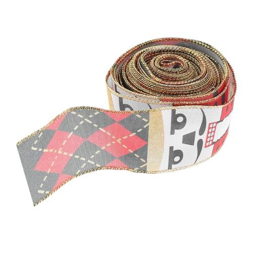 Homoyoyo Nutcracker Weihnachtsband Geschenkband für DIY Basteln Kanten Farbenfrohes Winter Dekoband für Weihnachtsbaum Kränze und Festliche Geschenkverpackung Homoyoyo Nutcracker Weihnachtsband Geschenkband für DIY Basteln Kanten Farbenfrohes Winter Dekoband für Weihnachtsbaum Kränze und Festliche Geschenkverpackung von Homoyoyo