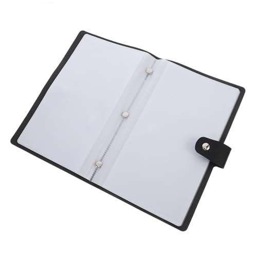 Homoyoyo Organizer Album Multifunktionale Aufbewahrung für Quittungen und Dokumente aus Strapazierfähigem PU und Fächer für Büro Schule und Zuhause von Homoyoyo