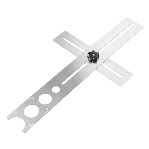 Homoyoyo Ortungsgerät Für Fliesenöffnungen Fliesenloch Loch Für Die Fliese Suchen Werkzeug Zum Auffinden Von Fliesenlöchern Fliesenkamerad Fliesenmarmor Locator Beton Silver Plastik von Homoyoyo