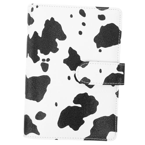 Homoyoyo PU Leder Budget Binder Hülle mit Magnetverschluss Nachfüllbarer Notizbuch Organizer für Schule und Büro Tragbares Ringbuch Cover für Planung und Dokumente von Homoyoyo