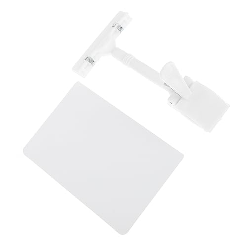 Homoyoyo PVC Preisetiketten Halter für Supermärkte Wasserdichte Preisschild Clips für Obst und Gemüseanzeigen Whiteboard Preisdisplay für Einzelhandel von Homoyoyo